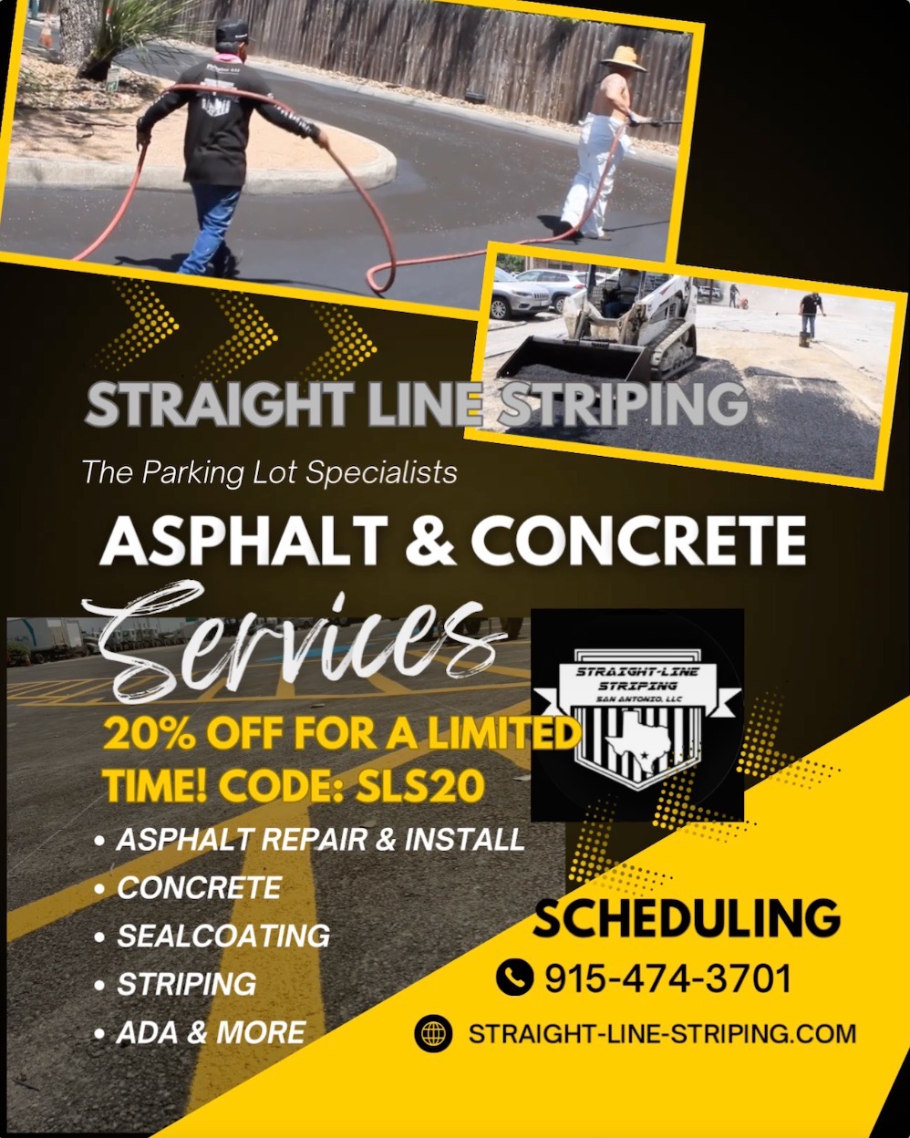 San Antonio Paving Asphalt Concrete Deal | Save Big