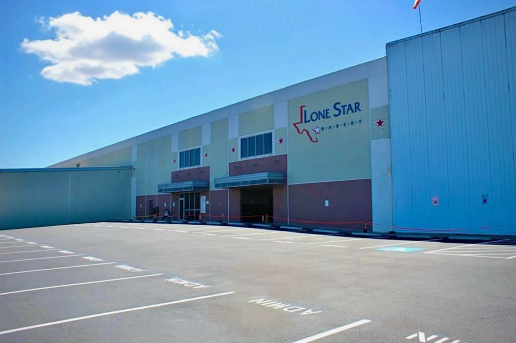 Lone Star Bakery Plant 2 Sealcoating Striping Stenciling